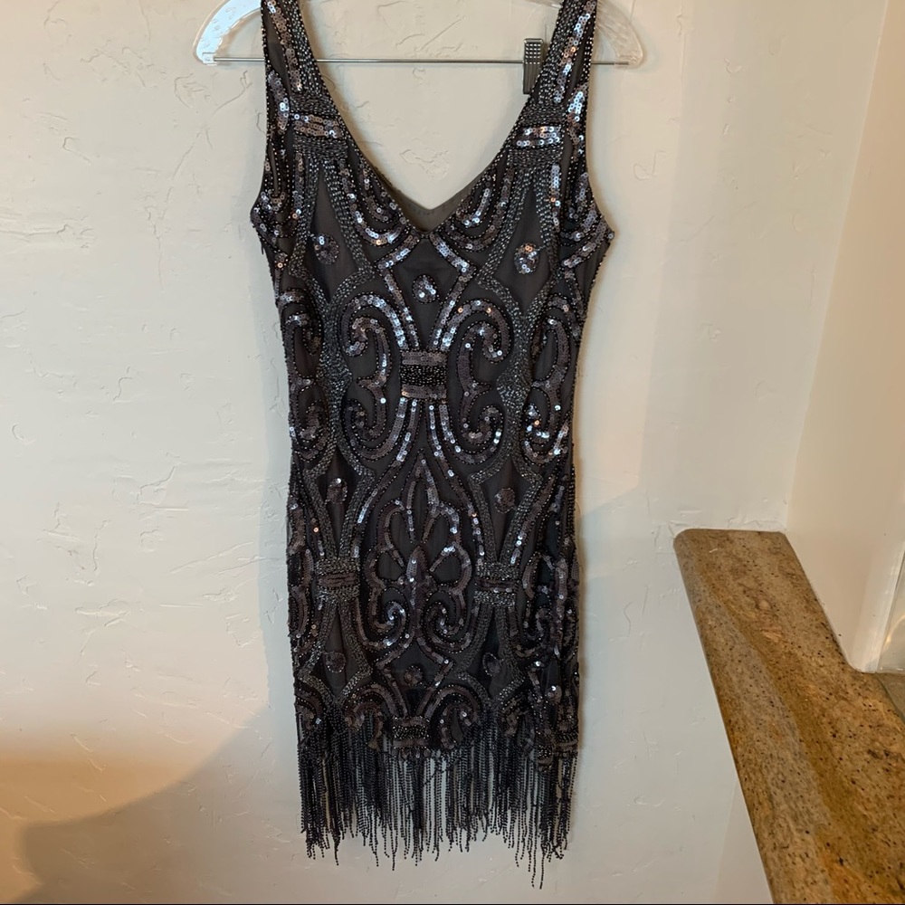 Flapper party Dress Sz L